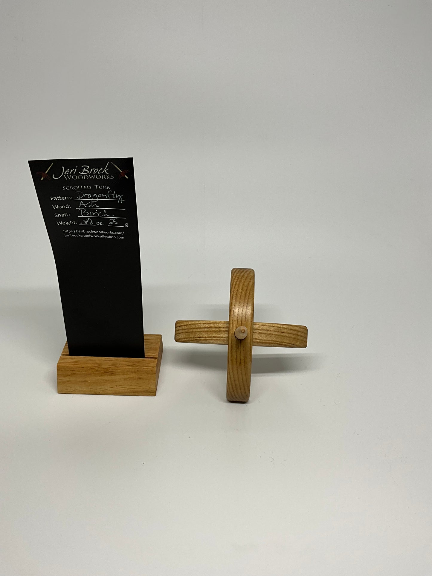 Std Scrolled Turk™ - Dragonfly - Ash - 0.88 oz / 25g