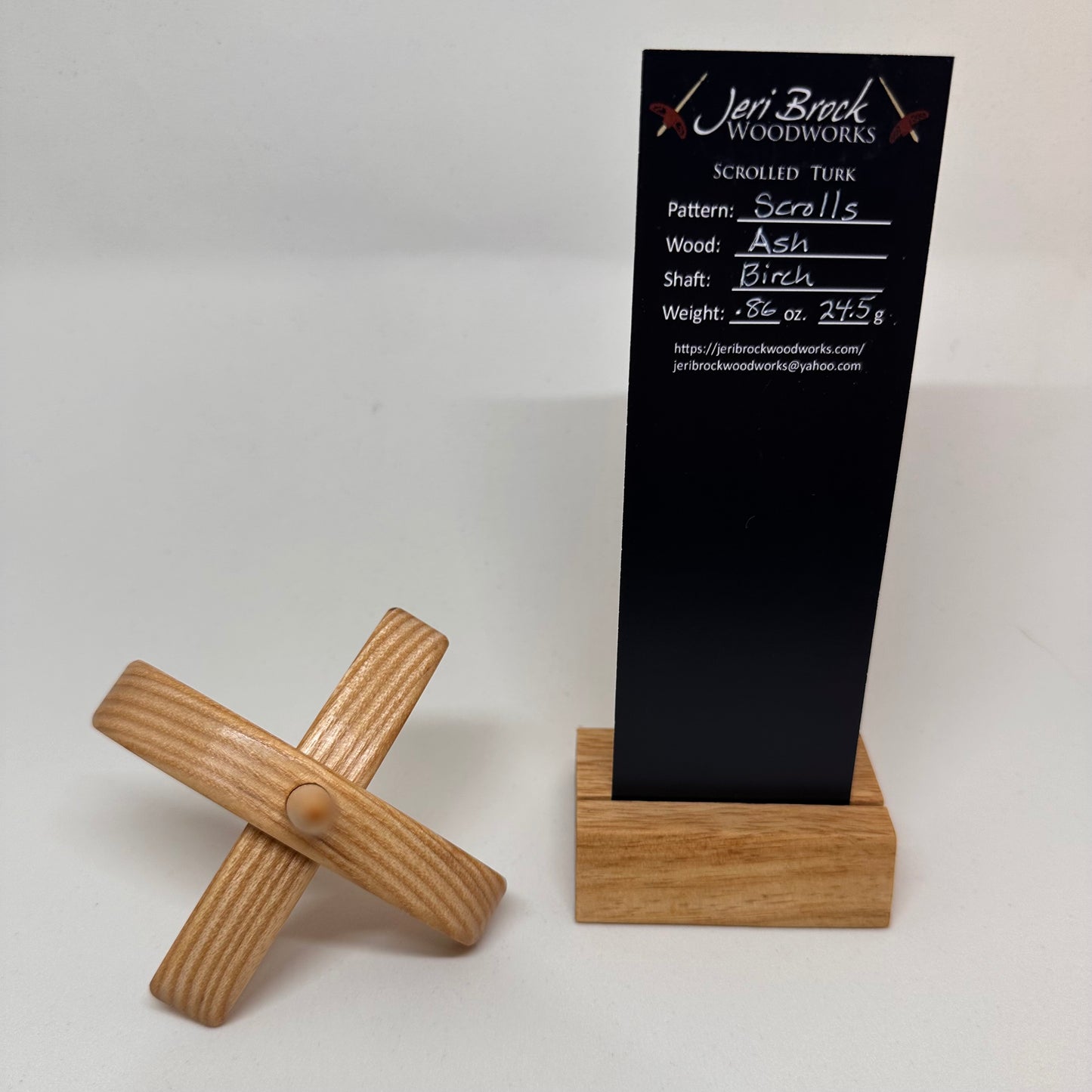 Std Scrolled Turk™ - Scrolls - Ash - .86 oz / 24.5g