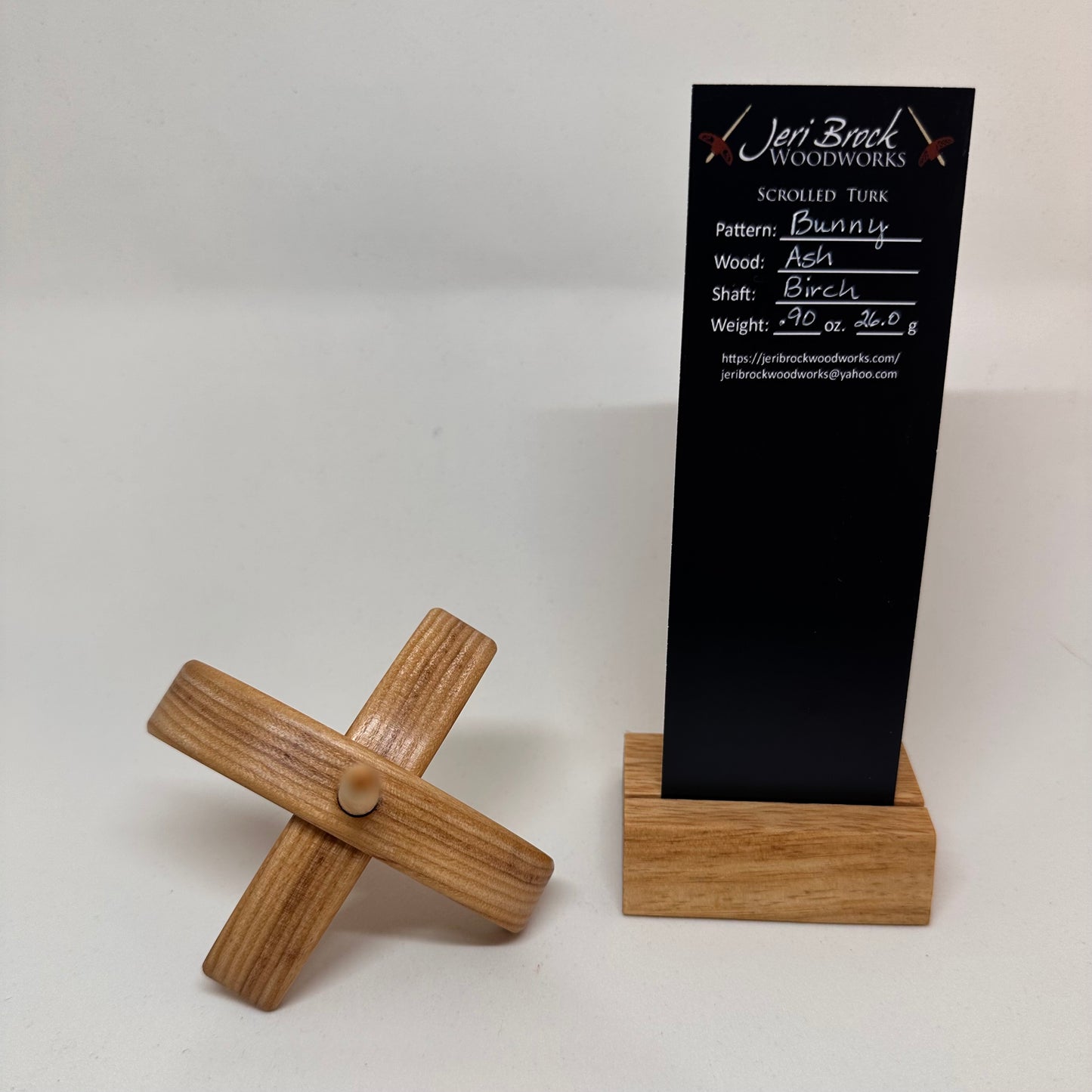 Std Scrolled Turk™ - Bunny - Ash - .90 oz / 26.0g