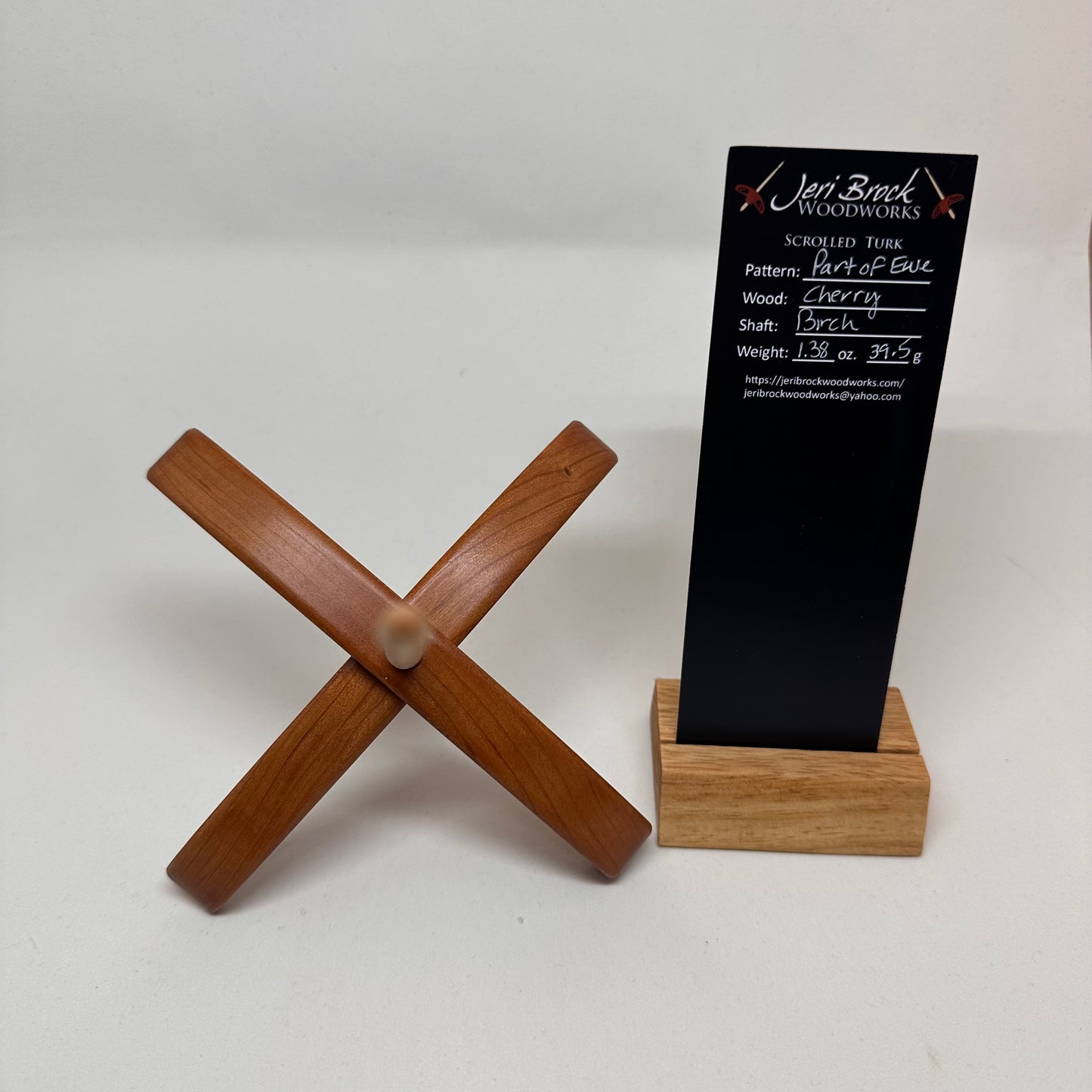 Lg Scrolled Turk™ - Part of Ewe - Sycamore - 1.38 oz / 39.5g