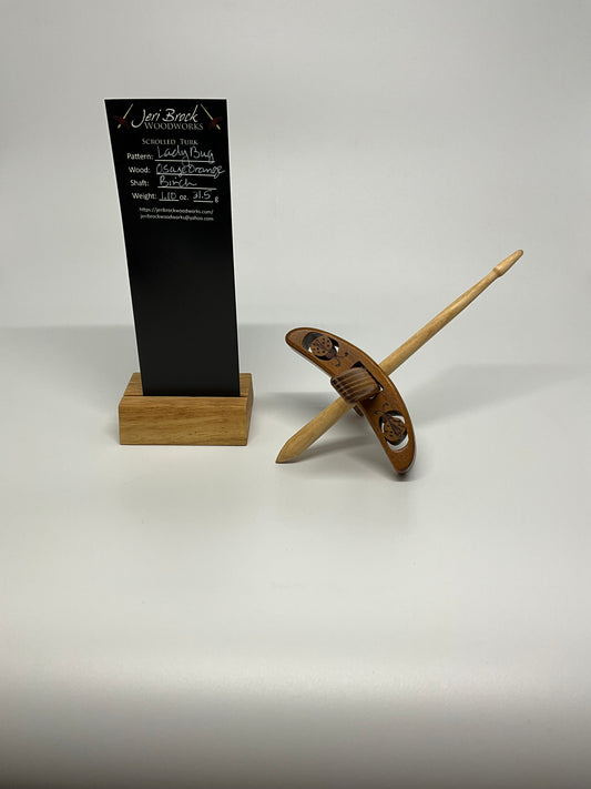 Std Scrolled Turk™ - Lady Bug - Osage Orange - 1.10 oz / 31.5g